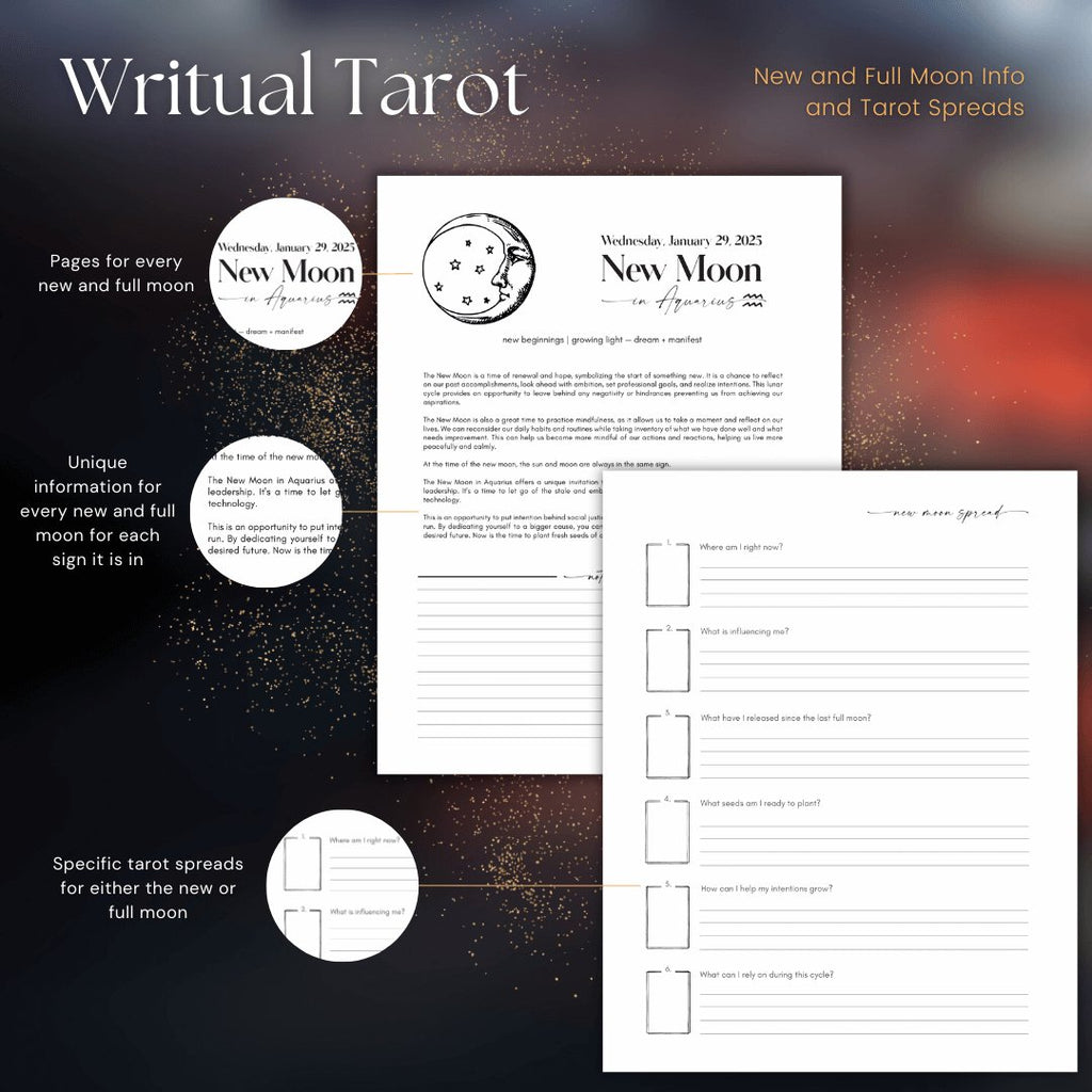 2025 Writual Tarot + Daily Planner - Daily Magic