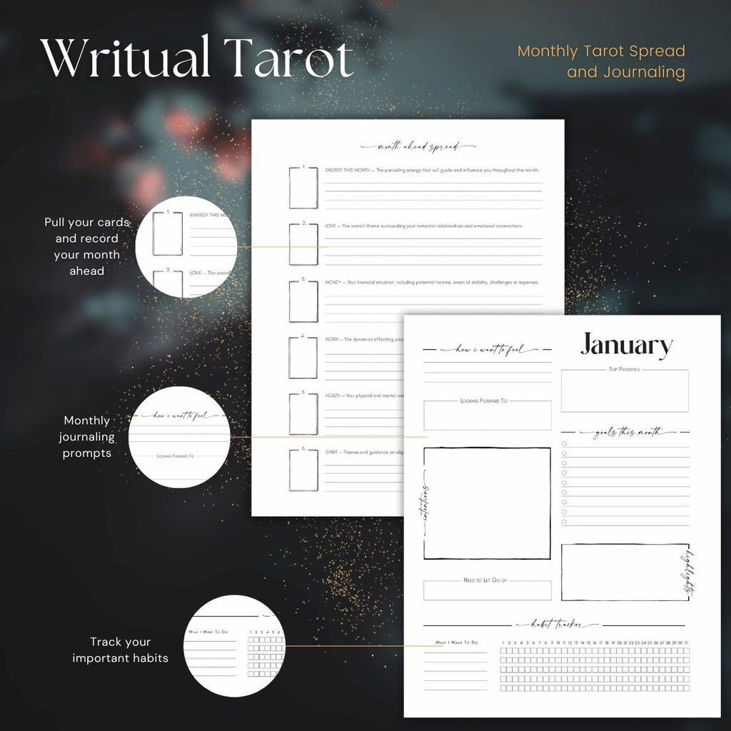 2025 Writual Tarot + Daily Planner - Daily Magic