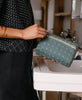 Cross - Stitch Toiletry Bag: Spruce - Daily Magic