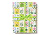 Retro Flower wrapping paper: Roll of 3 sheets - Daily Magic