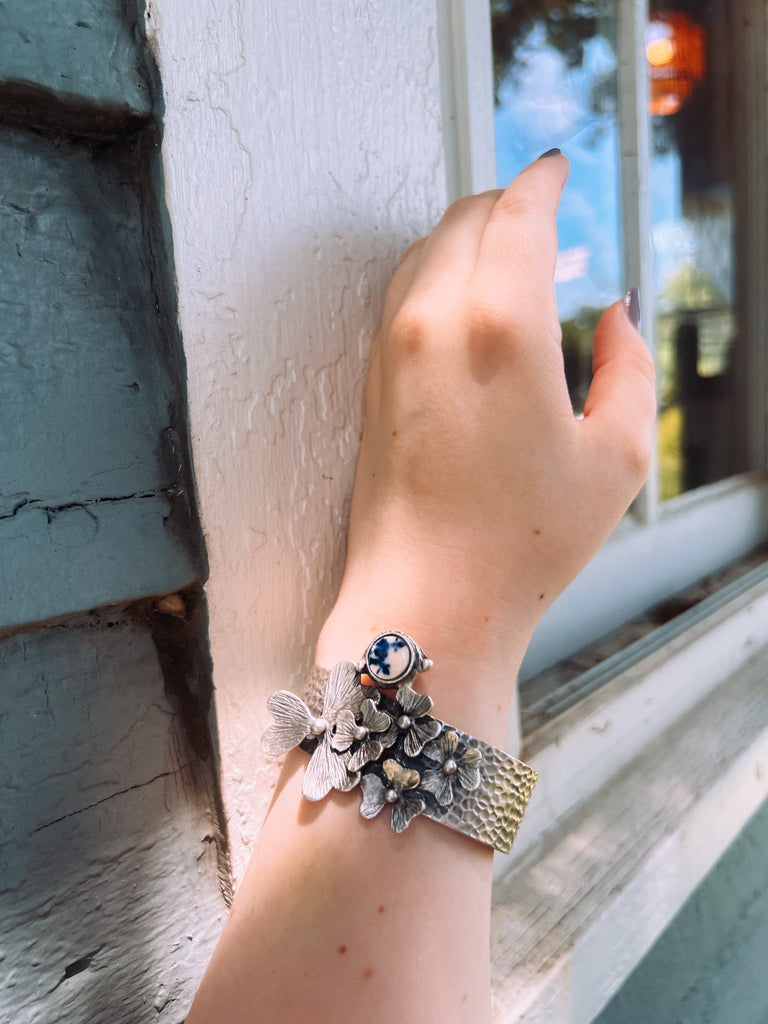 Toile Flower Garden Bracelet - Daily Magic